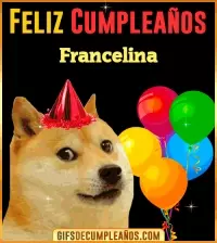 GIF Memes de Cumpleaños Francelina