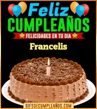 GIF Felicidades en tu día Francelis