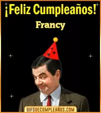 GIF Feliz Cumpleaños Meme Francy
