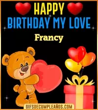 GIF Gif Happy Birthday My Love Francy