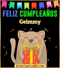 GIF Feliz Cumpleaños Geimmy