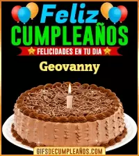 GIF Felicidades en tu día Geovanny
