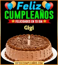 GIF Felicidades en tu día Gigi