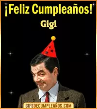 GIF Feliz Cumpleaños Meme Gigi