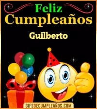 GIF Gif de Feliz Cumpleaños Guilberto