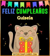GIF Feliz Cumpleaños Guisela