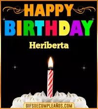 GIF GiF Happy Birthday Heriberta