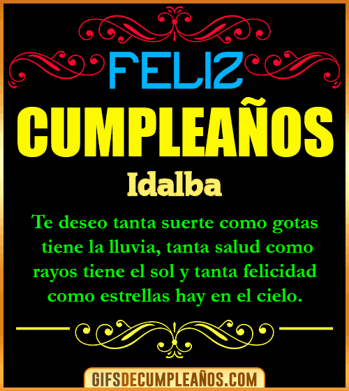 Frases de Cumpleaños Idalba Frases de Cumpleaños Idalba