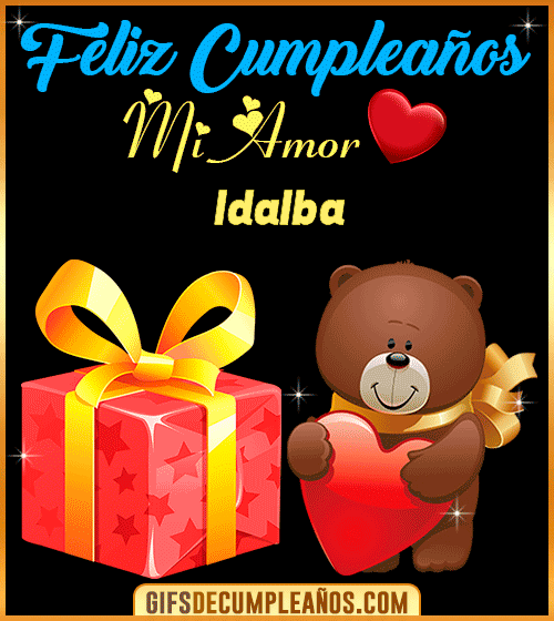 Gif de Feliz cumpleaños mi AMOR Idalba Gif de Feliz cumpleaños mi AMOR Idalba