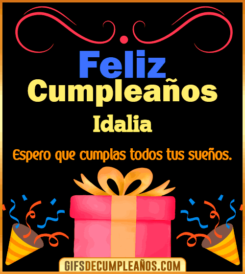 Mensaje de cumpleaños Idalia Mensaje de cumpleaños Idalia