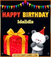 GIF Happy Birthday Idalidis