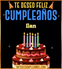 GIF Te deseo Feliz Cumpleaños Ilan