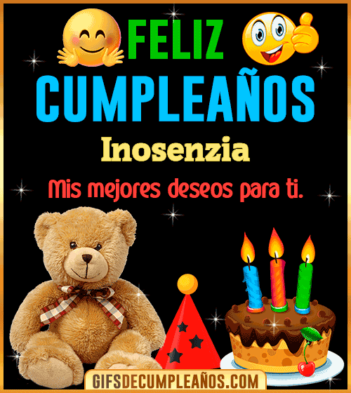 Gif de cumpleaños Inosenzia Gif de cumpleaños Inosenzia