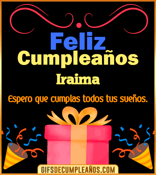 Mensaje de cumpleaños Iraima Mensaje de cumpleaños Iraima