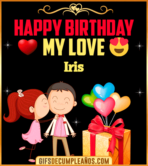 Happy Birthday Love Kiss gif Iris Happy Birthday Love Kiss gif Iris
