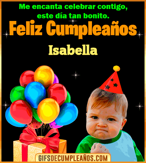 Meme de Niño Feliz Cumpleaños Isabella Meme de Niño Feliz Cumpleaños Isabella