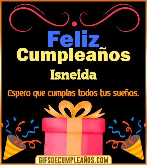 Mensaje de cumpleaños Isneida Mensaje de cumpleaños Isneida
