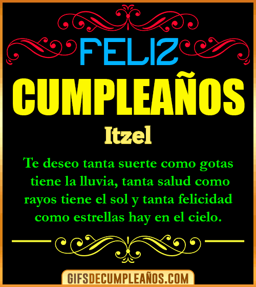 Frases de Cumpleaños Itzel Frases de Cumpleaños Itzel