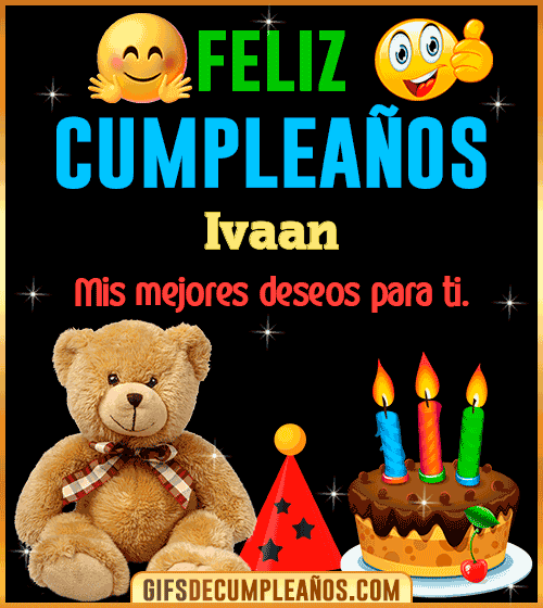 Gif de cumpleaños Ivaan Gif de cumpleaños Ivaan