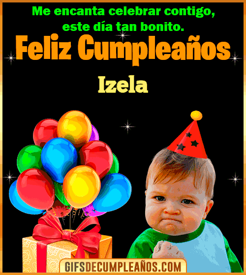 Meme de Niño Feliz Cumpleaños Izela Meme de Niño Feliz Cumpleaños Izela