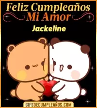 GIF Feliz Cumpleaños mi Amor Jackeline