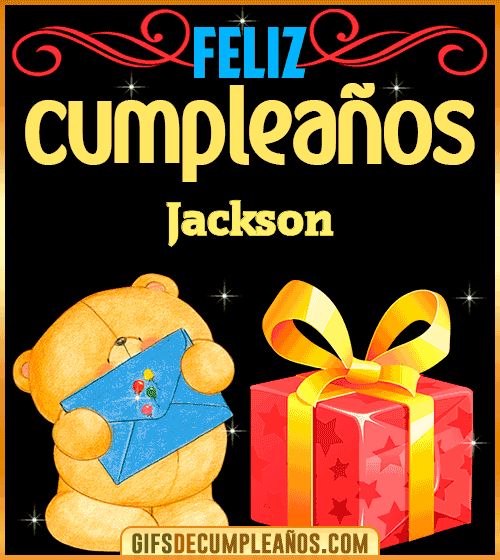 Tarjetas animadas de cumpleaños Jackson Tarjetas animadas de cumpleaños Jackson