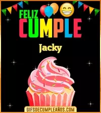 GIF Feliz Cumple gif Jacky