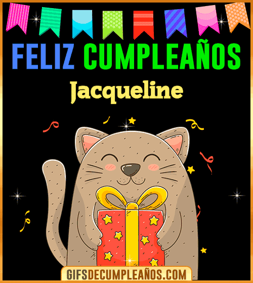 Feliz Cumpleaños Jacqueline Feliz Cumpleaños Jacqueline