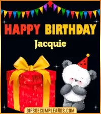 GIF Happy Birthday Jacquie