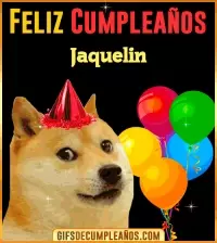 GIF Memes de Cumpleaños Jaquelin