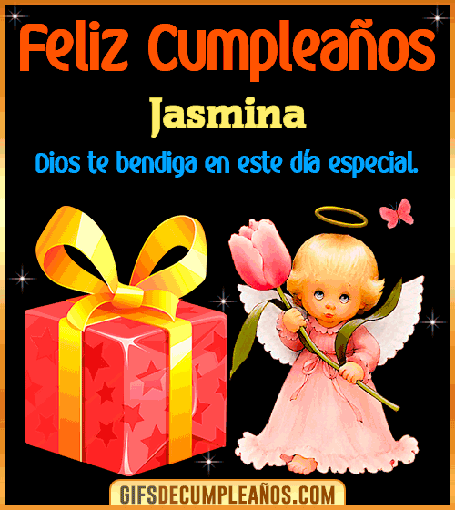 Feliz Cumpleaños Dios te bendiga en tu día Jasmina Feliz Cumpleaños Dios te bendiga en tu día Jasmina