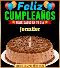 Felicidades en tu día Jennifer