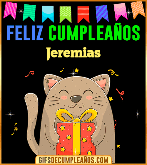 Feliz Cumpleaños Jeremias Feliz Cumpleaños Jeremias