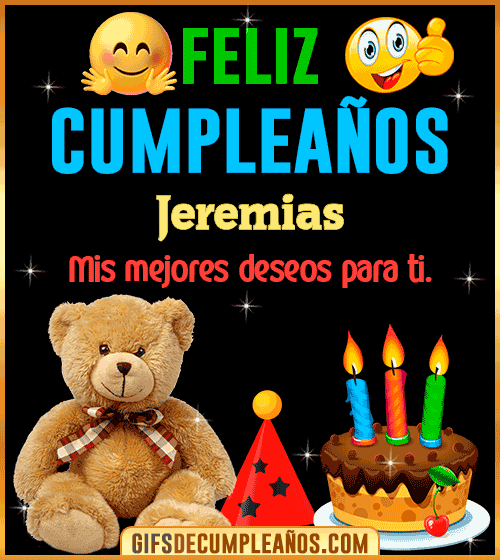 Gif de cumpleaños Jeremias Gif de cumpleaños Jeremias
