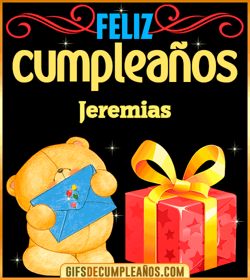 Tarjetas animadas de cumpleaños Jeremias Tarjetas animadas de cumpleaños Jeremias
