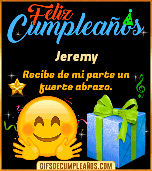 Feliz Cumpleaños gif Jeremy Feliz Cumpleaños gif Jeremy