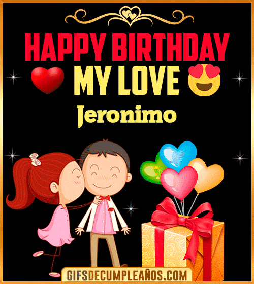 Happy Birthday Love Kiss gif Jeronimo Happy Birthday Love Kiss gif Jeronimo