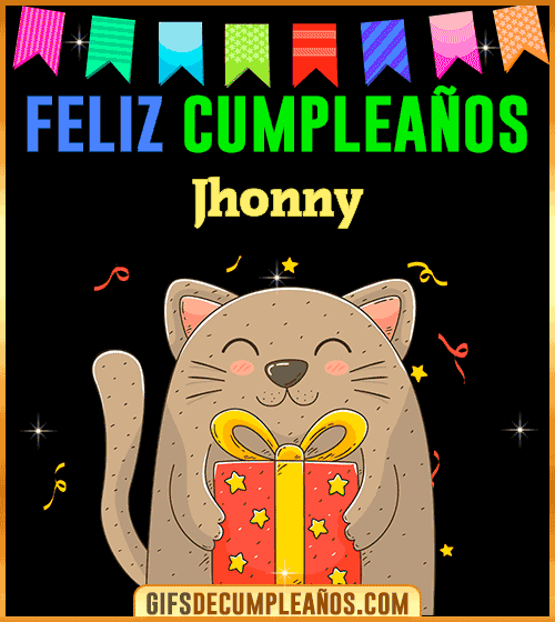 Feliz Cumpleaños Jhonny Feliz Cumpleaños Jhonny