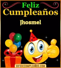 GIF Gif de Feliz Cumpleaños Jhosmel