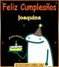 GIF Flork meme Cumpleaños Joaquina