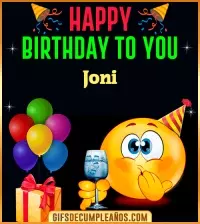 GiF Happy Birthday To You Joni