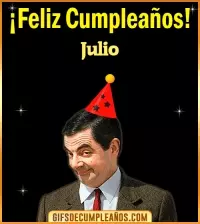 GIF Feliz Cumpleaños Meme Julio