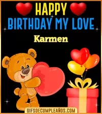 GIF Gif Happy Birthday My Love Karmen