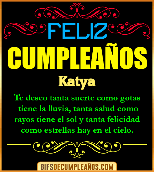 Frases de Cumpleaños Katya Frases de Cumpleaños Katya
