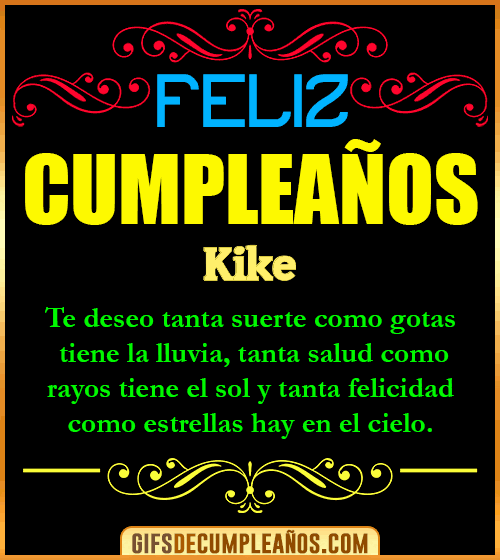 Frases de Cumpleaños Kike Frases de Cumpleaños Kike
