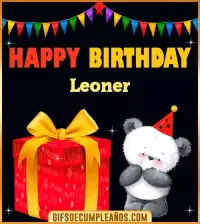 GIF Happy Birthday Leoner