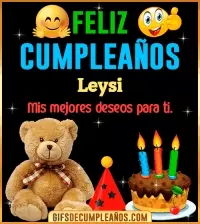 GIF Gif de cumpleaños Leysi