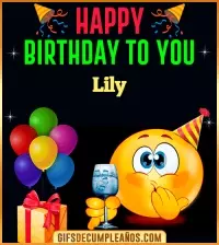 GIF GiF Happy Birthday To You Lily
