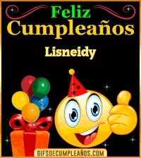 GIF Gif de Feliz Cumpleaños Lisneidy