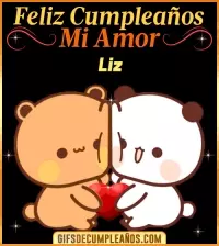 GIF Feliz Cumpleaños mi Amor Liz